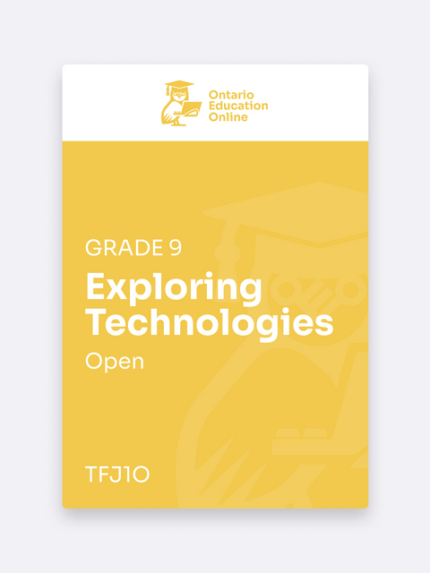 Grade 9 Open Exploring Hospitality and Tourism Online | TFJ1O