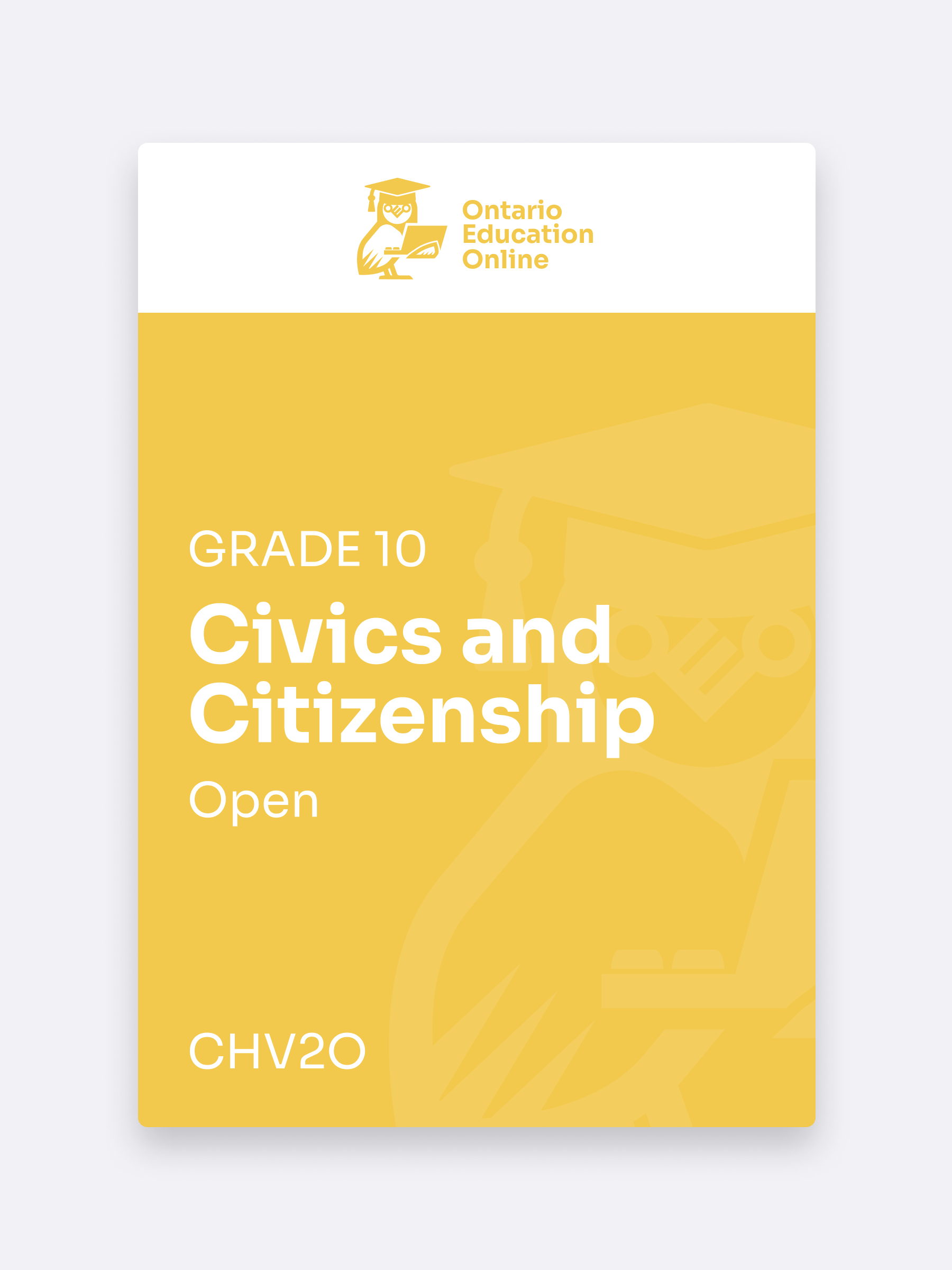 Civics and Citizenship Grade 10 (Open)