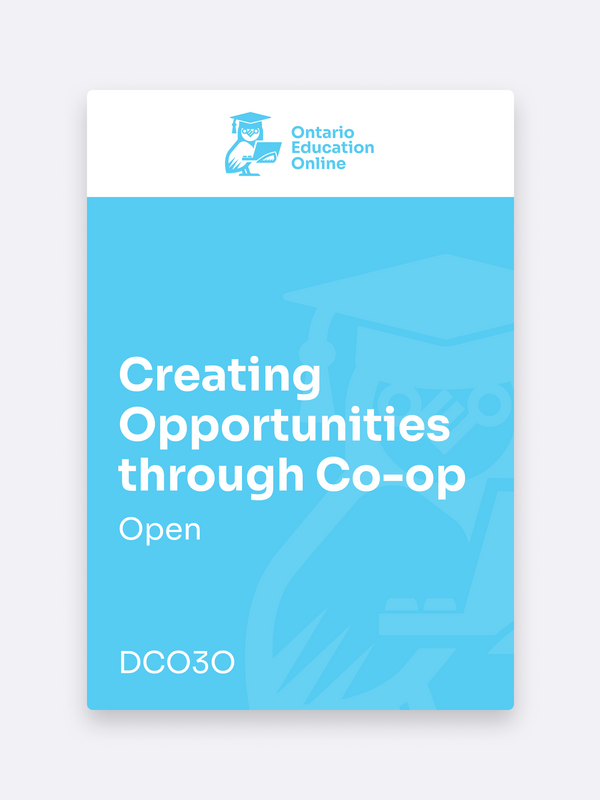 Grade 11 Open Co-operative Education Online | DCO3O
