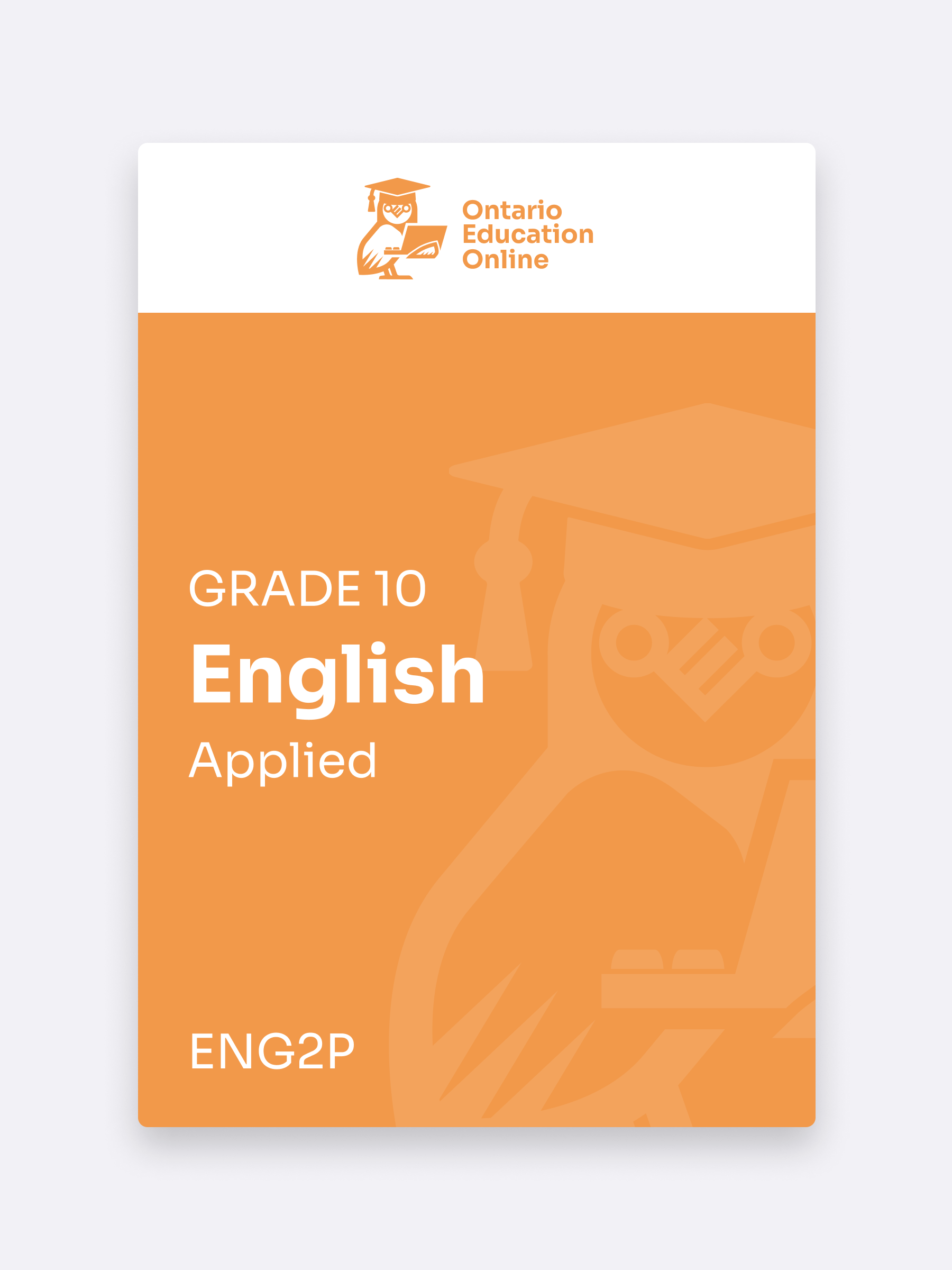 English Grade 10 (Applied)