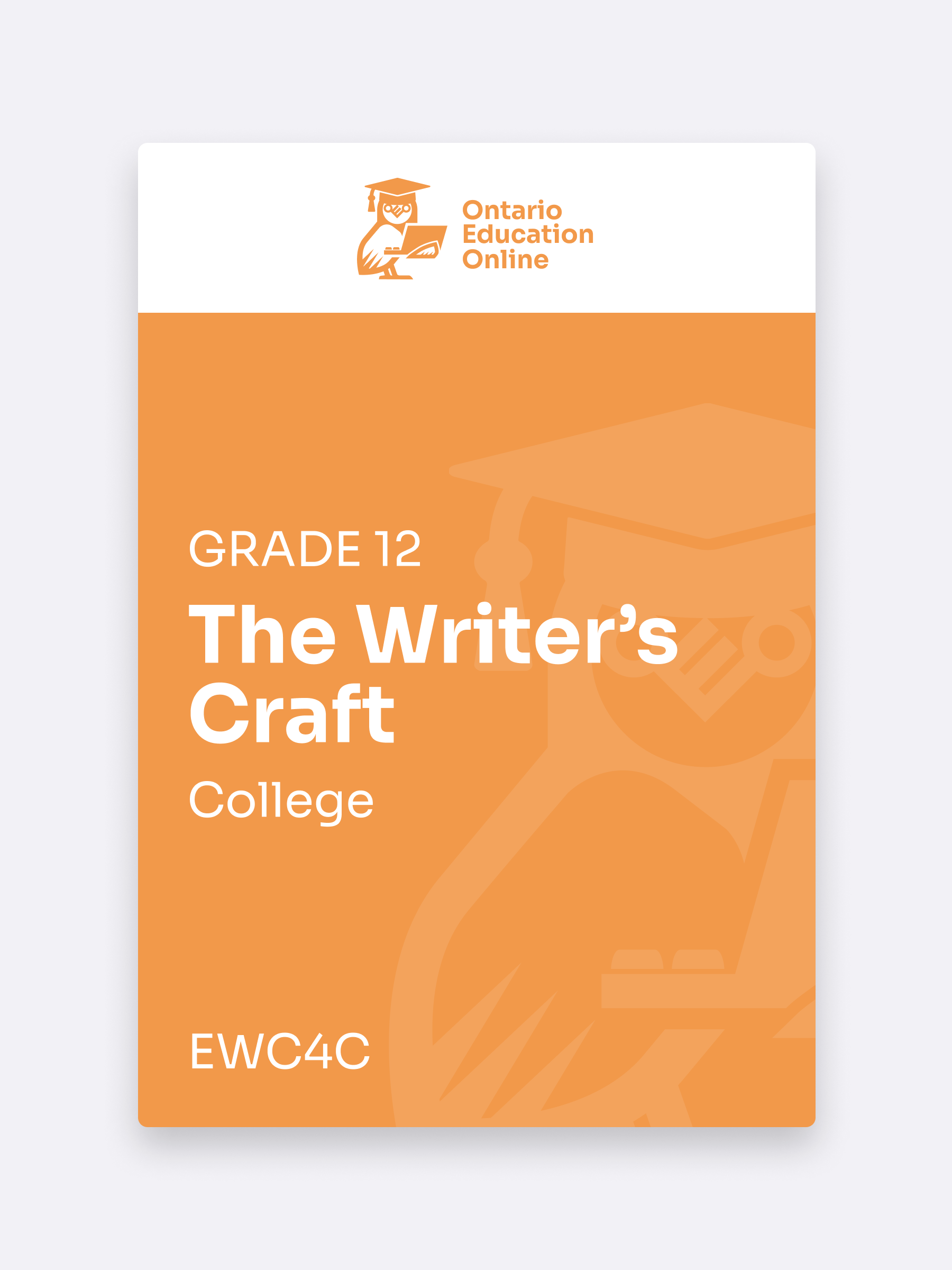 Writer's Craft Grade 12 (College)