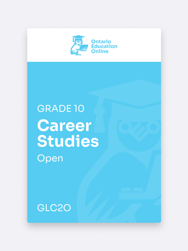 Grade 10 Open Career Studies Online | GLC2O