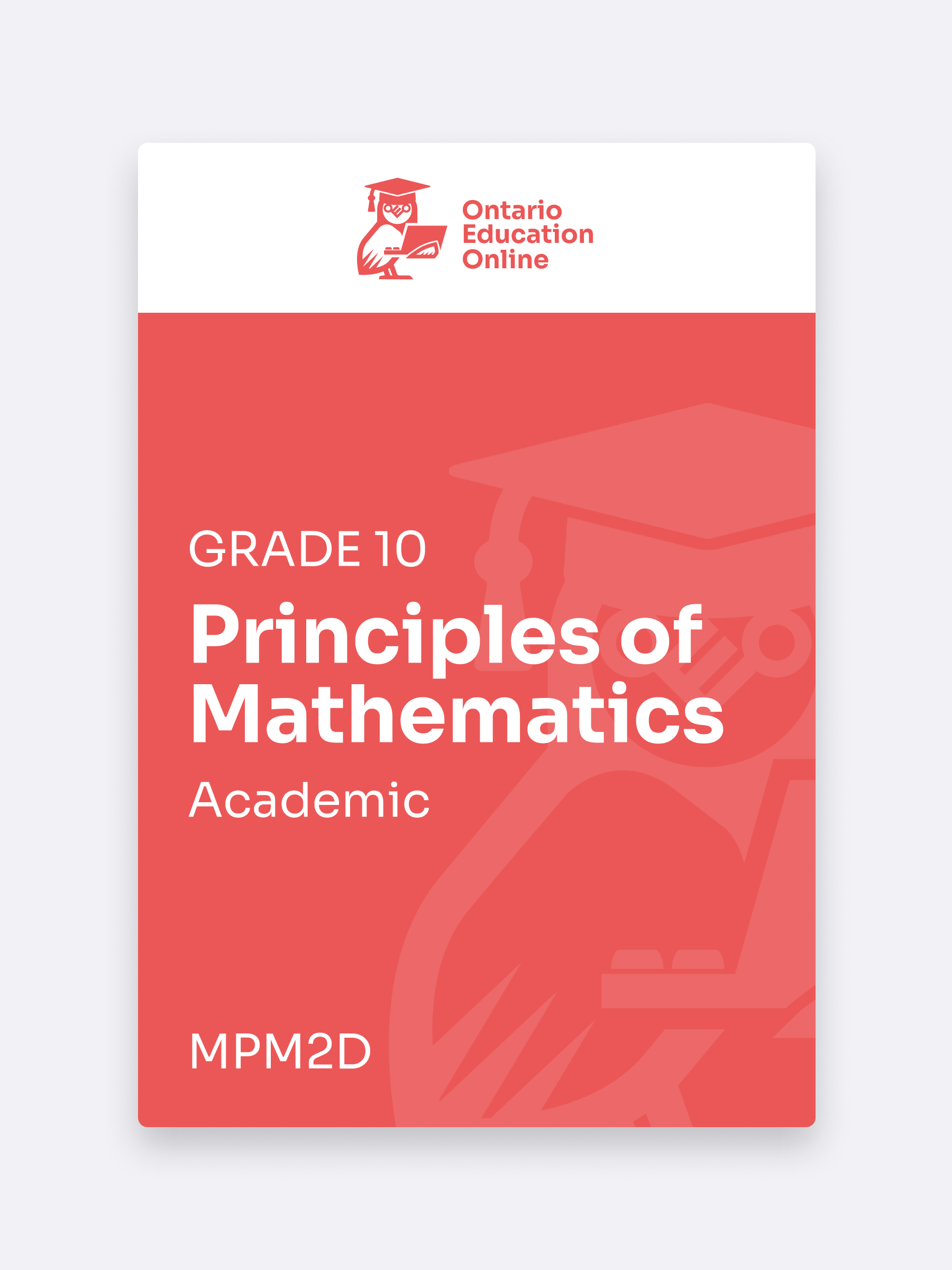 Grade 10 Academic Math Online | MPM2D