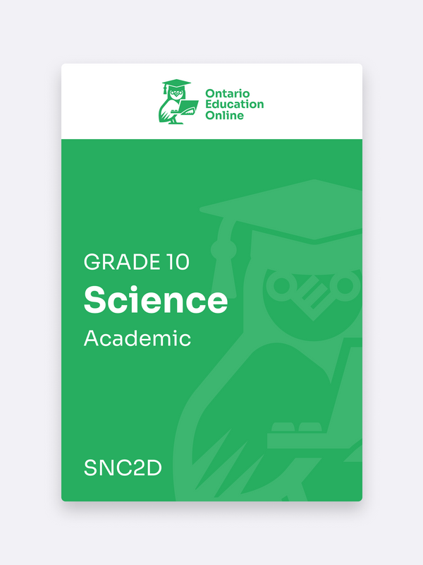 Grade 10 Academic Science Online | SNC2D