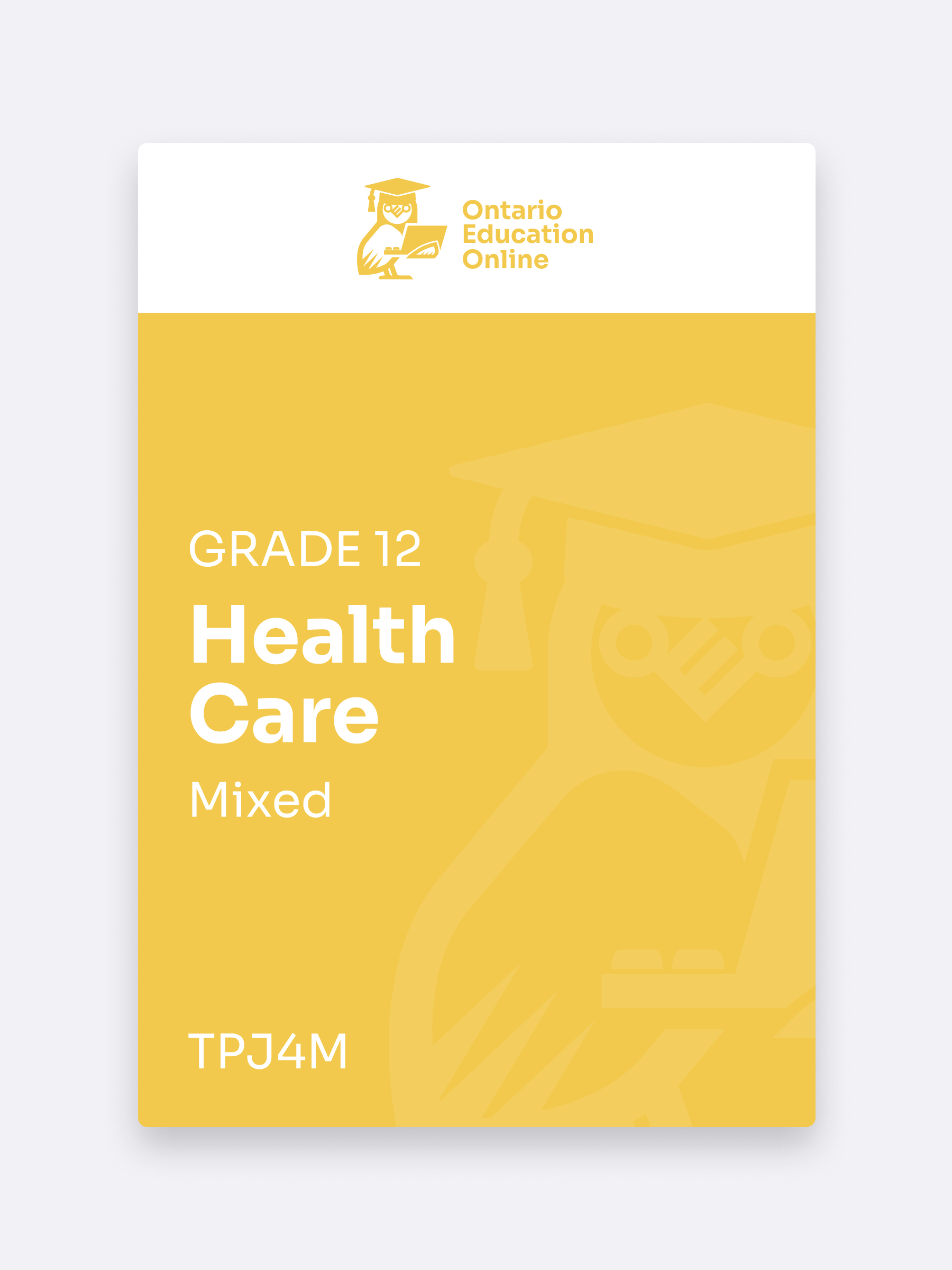 Health Care Grade 12 (University)